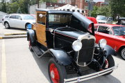 Black Ford Woody Truck